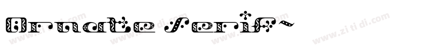Ornate Serif字体转换